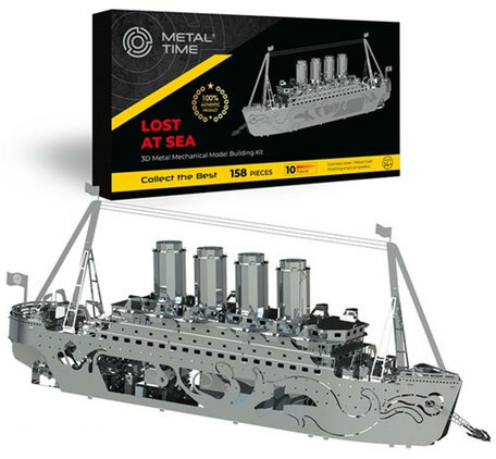 Metalen Titanic Lost at Sea