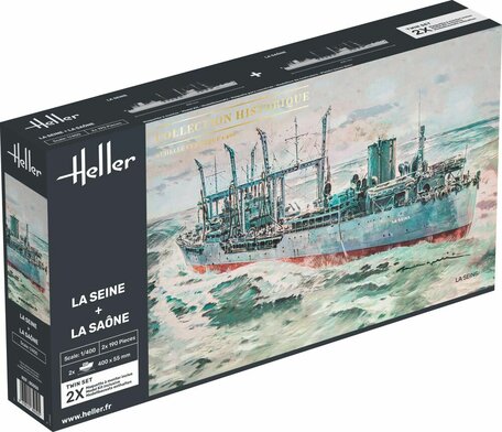 Heller La Seine La Saone Twinset 1:400