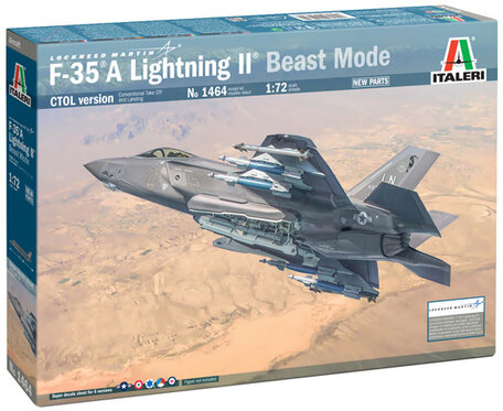 Italeri F-35A Lightning II Beast Mode 1:72