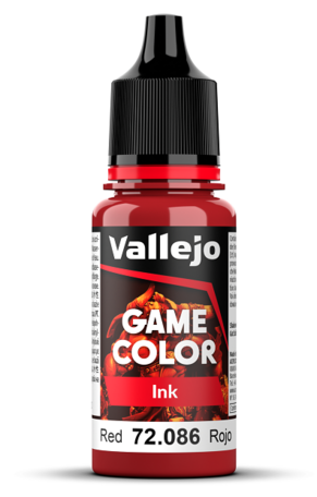 Vallejo 72.086 Game Color Ink: Red