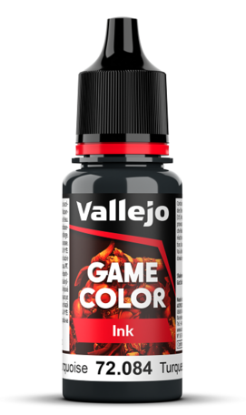 Vallejo 72.084 Game Color Ink: Dark Turquoise