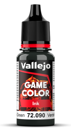 Vallejo 72.090 Game Color Ink: Black Green