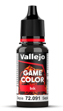 Vallejo 72.091 Game Color Ink: Sepia