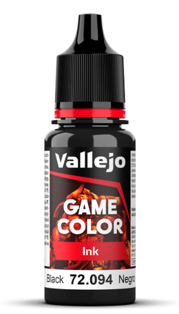 Vallejo 72.094 Game Color Ink: Black