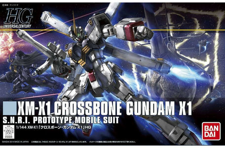 HG 1/144: XM-X1 Crossbone Gundam X1