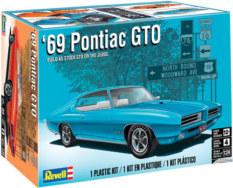 Revell Pontiac GTO The Judge 1969 1:24