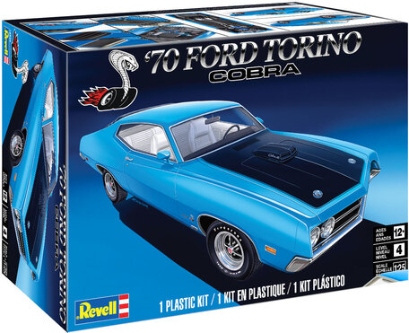 Revell Ford Torino Cobra 1970 1:25