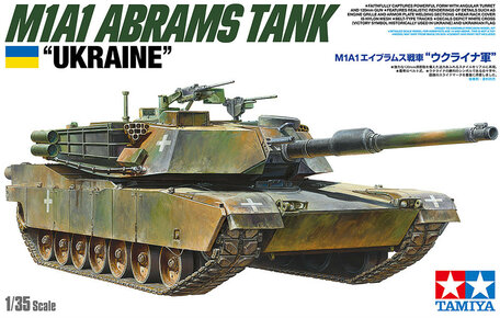 Tamiya M1A1 Abrams Tank Ukraine 1:35