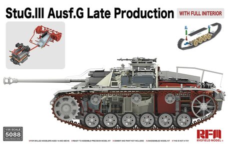 RFM StuG.III Ausf.G Full Interior 1:35