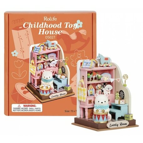 Robotime Childhood Toy House