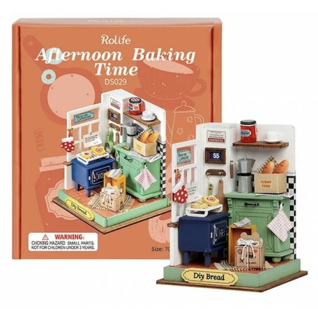 Robotime Afternoon Baking Time