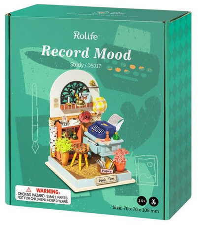 Robotime Record Mood Study