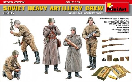 MiniArt Soviet Heavy Artillery Crew 1:35