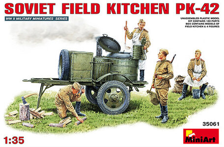 MiniArt Soviet Field Kitchen KP-42 1:35