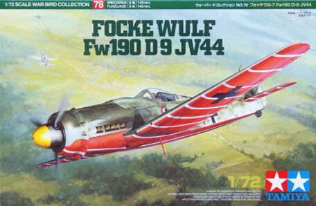 Tamiya Focke Wulf Fw190 D9 JV44 1:72