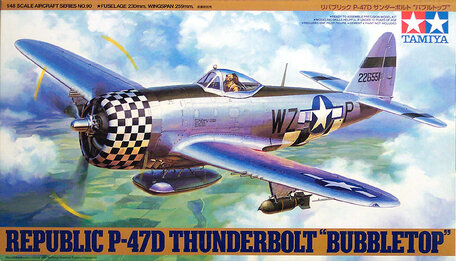 Tamiya Republic P-47D Thunderbolt Bubbletop 1:48