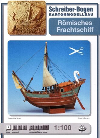 Schreiber Bogen Romisches Frachtschiff