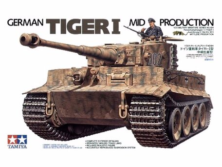 Tamiya German Tiger I Mid Production 1:35