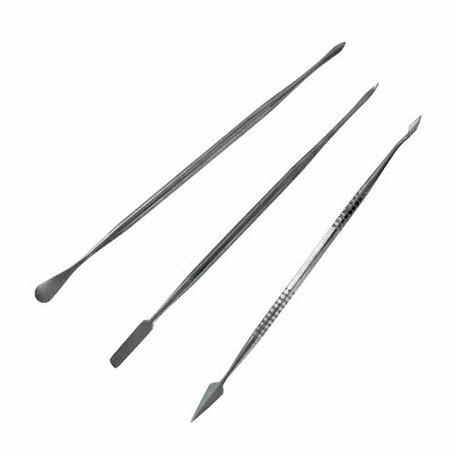 Modelcraft Stainless Steel Carvers 3-delig