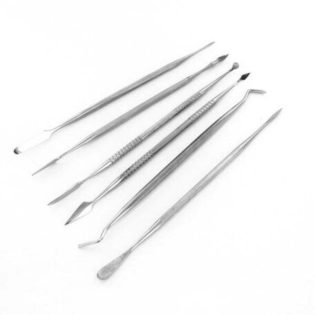 Modelcraft Stainless Steel Carvers 6-delig