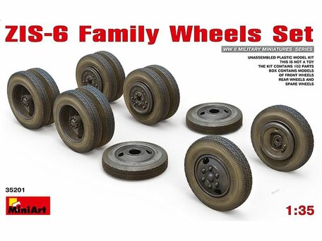 MiniArt T-34 Wheels Set 1942 Series 1:35