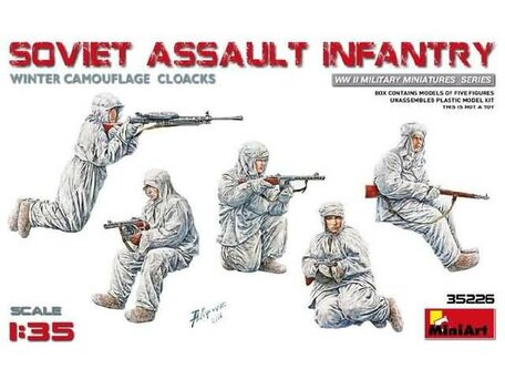 MiniArt Soviet Assault Infantry 1:35