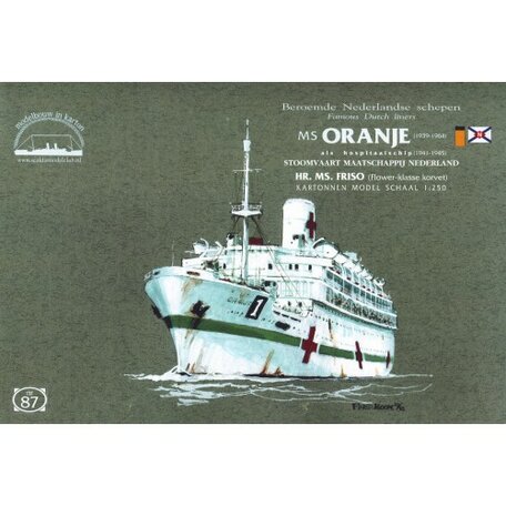 Scaldis Model Club MS Oranje Hospitaalschip