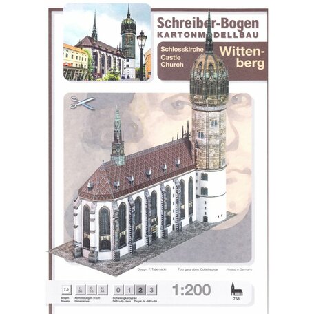 Schreiber Bogen Castle Church Wittenberg