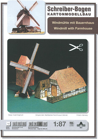 Schreiber Bogen Windmill with Farmhouse