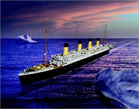 Schreiber Bogen R.M.S. Titanic