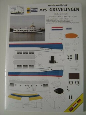 Scaldis Model Club Rondvaartboot Grevelingen
