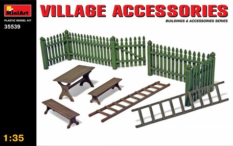MiniArt Village Accessories 1:35