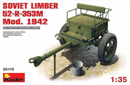 MiniArt Soviet Limber 52-R-353M Mod. 1942 1:35