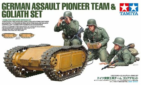 Tamiya German Assault Pioneer Team Goliath 1:35