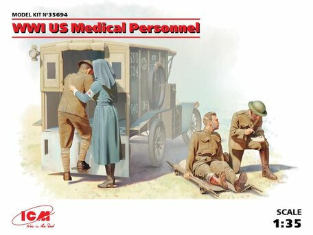 ICM WWI US Medical Personnel 1:35