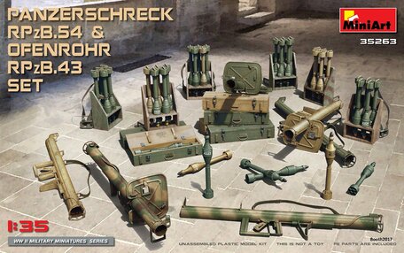 MiniArt Panzerschreck RPzB.54 & Ofenrohr RPzB.43 Set 1:35