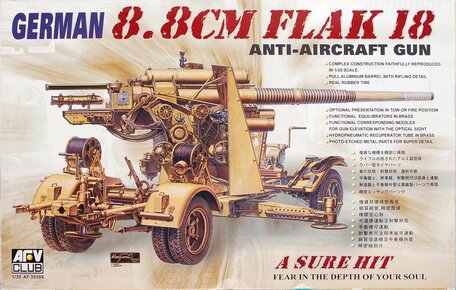 AFV Club German 8.8CM Flak 18 1:35