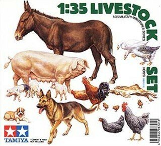Tamiya Livestock Set 1:35