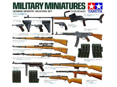 Tamiya German Infantry Weapons Set 1:35