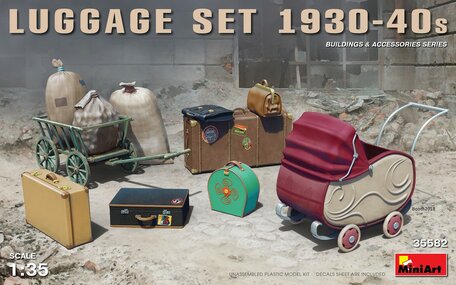 MiniArt Luggage Set 1930-40s 1:35