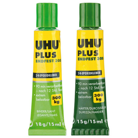 2 Componenten Lijm: UHU Plus Endfest