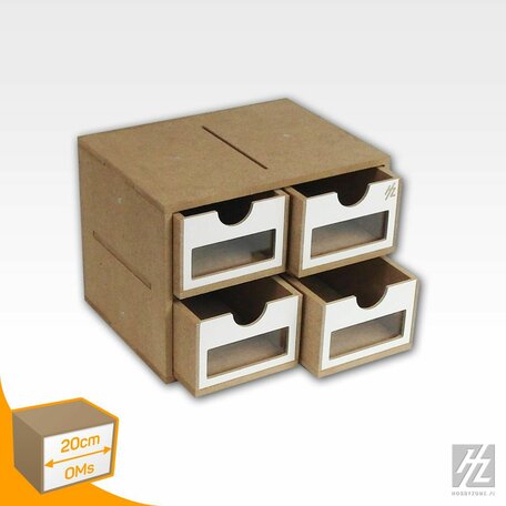 HobbyZone (OMS01A) Drawers Module x 4 - Small