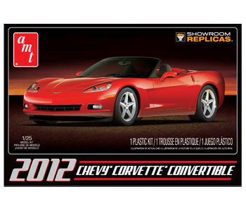 AMT Chevy Corvette Convertible 2012 1:25