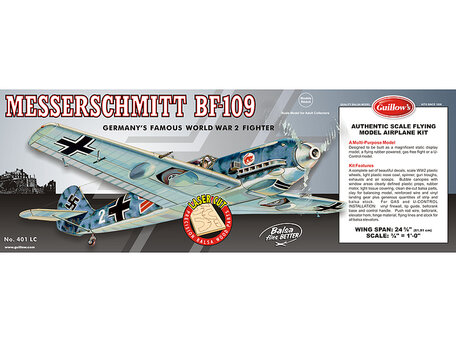 Guillow's Messerschmitt Bf-109 1:16 (401)