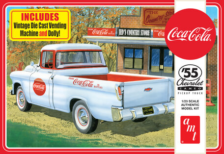 AMT 1955 Chevy Cameo Pick Up Coca-Cola 1:25 (1094)