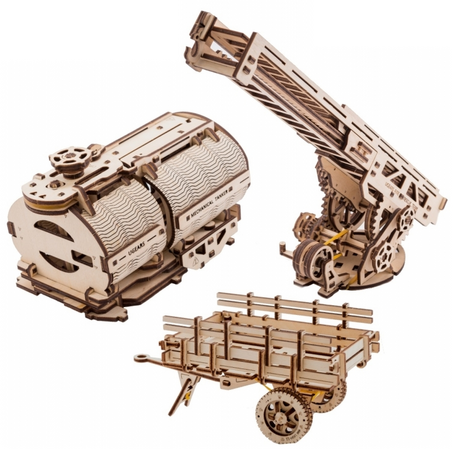UGears 3 x Uitbreiding voor Truck UGM-11