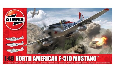 Airfix North American F-51D Mustang 1:48