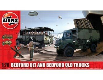 Airfix Bedford QLT and Bedford QLD Trucks 1:76