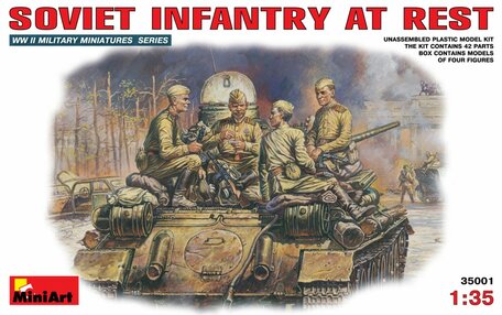 MiniArt Soviet Infantry at Rest 1:35