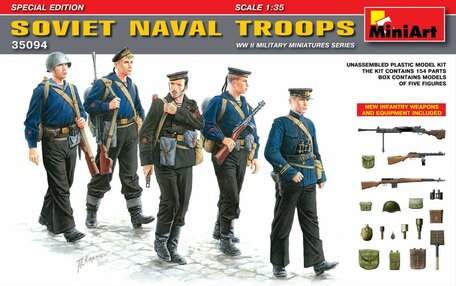 MiniArt Soviet Naval Troops Special Edition 1:35